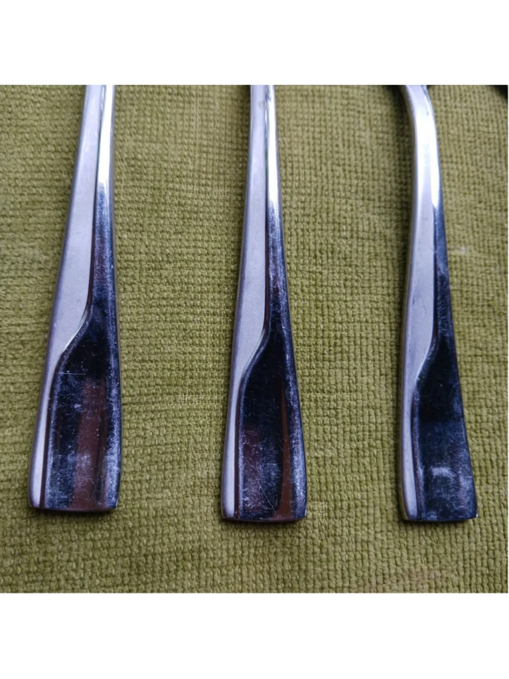 Oneida Splice Set of 4 Tea Spoons Stainless Steel